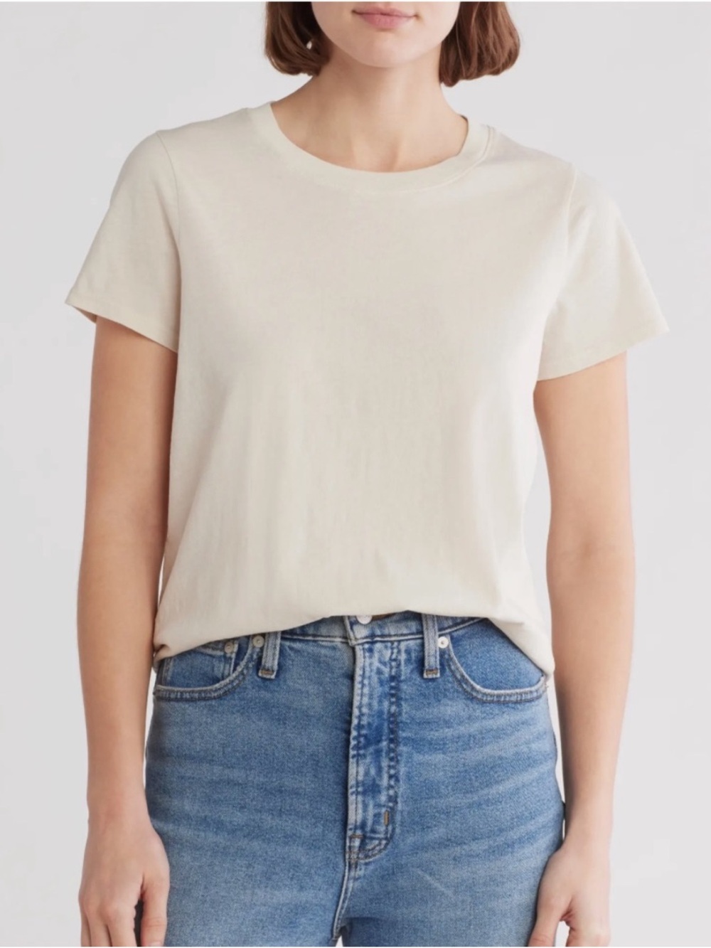 J Crew Top XS Boyfriend Tan